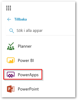 Learningpoint om PowerApps